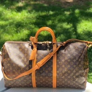 Authentic Louis Vuitton Keepall 60 Bandouliere